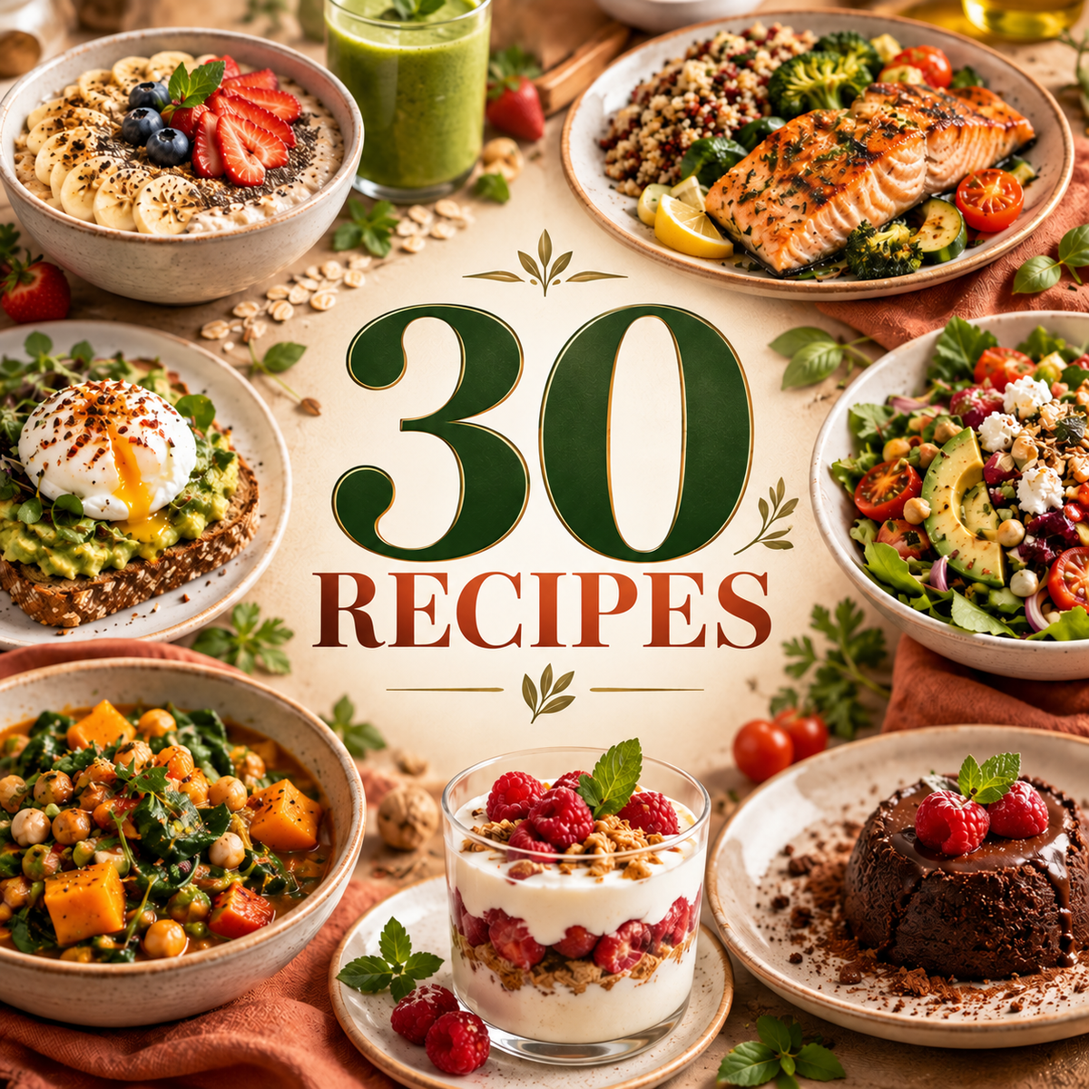 Level 3 – 30 Recipes: Easy Chef Recipes