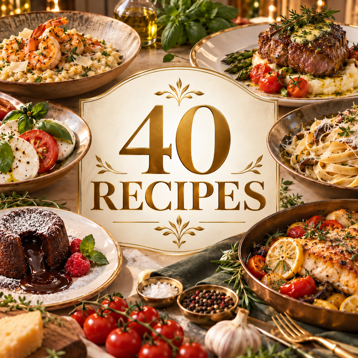Level 4 – 40 Recipes: Easy Chef Recipes